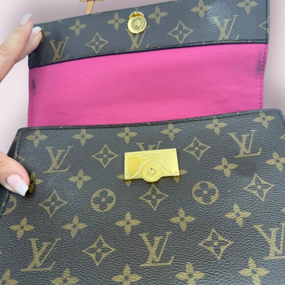 Louis Vuitton Monogram Cluny BB Bordeaux X Fuchsia - Picture 8 of 13